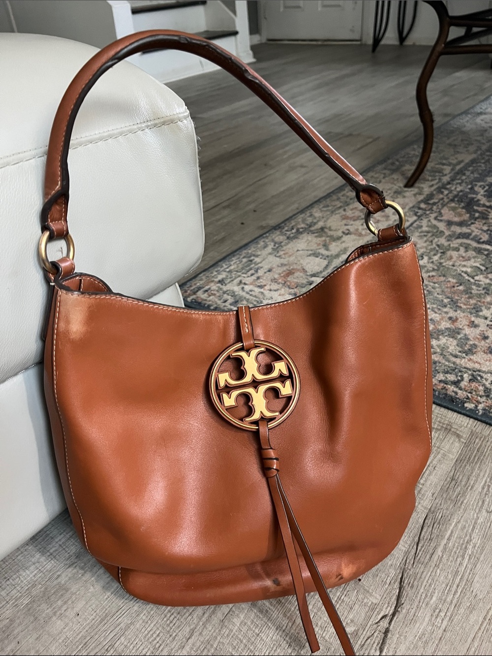Tory Burch Leather Hobo